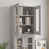 Viseći zidni ormarić boja sivog hrasta sonome 69 5 x 34 x 90 cm | shoptok.hr