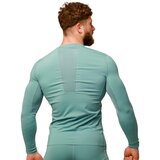 GymBeam kompresivna majica dugih rukava mid blue
