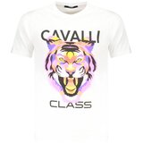 Cavalli Class Muška Majica Kratkih Rukava Bijela | shoptok.hr