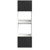 Ormarić za pećnicu Crni hrast 60 x 57 x 207 cm | shoptok.hr