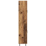 vidaXL Highboard 2 pcs Staro drvo Inženjerska drva i staklo | shoptok.hr