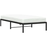 Metalni Kovinski posteljni okvir črn 100x200 cm | Shoptok.si