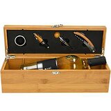  Set vinski Cipro 4-djelni s pretincem za vino od bambusa | shoptok.hr