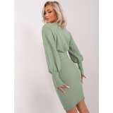 RUE PARIS Dress-RV-SK-6079.65-Pistachio | Shoptok.si