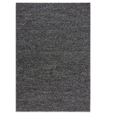 Flair Rugs Temno siva ročno tkana preproga iz mešanice volne 200x290 cm Minerals – | Shoptok.si
