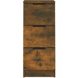  Komoda dimljeni hrast 30x30x70 cm konstruiran les, (20653940) | Shoptok.si