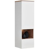Hom`in viseča vitrina, barve hrasta, bela | Shoptok.si