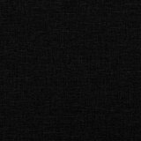 vidaXL Krevet s oprugama i madracem crni 180x200 cm od tkanine | shoptok.hr