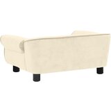 SOFA za pse krem 72 x 45 x 30 cm plišana | shoptok.hr