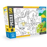  Puzzle za bojenje 50 pcs cherful farm bf382 ( 108/23821 ) Cene
