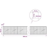  Gabion s žicom debljine 3 5 mm i mrežom 10x10 cm 1100x10x50 cm - 10 cm 50 cm 1100 cm | shoptok.hr