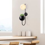 Opviq Pot - 11475 BlackCream Wall Lamp Cene