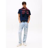 Tommy Jeans Majica mornarsko plava / crvena / bijela | shoptok.hr