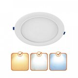  LED ugradno svetlo SIGARO LED/18W/230V 3000/4000/6500K prečnika 22 cm belo | Eponuda.com