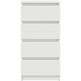 vidaXL Komoda bijela 37,5x35x76 cm od konstruiranog drva | shoptok.hr
