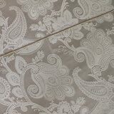 Catherine Lansfield Svetlo rjava posteljnina za zakonsko posteljo iz žakarja 200x200 cm Opulent Jacquard – | Shoptok.si