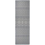 Furnova Zunanja preproga ploščato tkanje 80x250 cm modre črte, (21930750) Cene