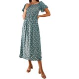 Gemre Blue floral maxi dress Marcello | shoptok.hr