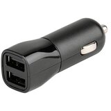  Avto polnilec VIVANCO 62248, 2x USB 2,4A, max. 3.4A/17W, črn u
