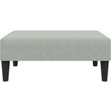  Tabure svjetlosivi 77x55x31 cm baršunasti | shoptok.hr