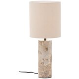 Kave Home Bež mramorna stolna lampa s tekstilnim sjenilom (visina 54 cm) Raze – | shoptok.hr