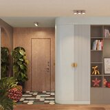 Sollux Stropna svetilka AURA 3 sivo-rjava Gx53, (5000285133) | Shoptok.si