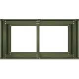  Sadilica maslinastozelena 80x40x80 cm hladno valjani čelik | shoptok.hr