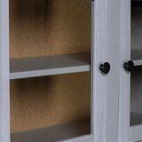  Visoka komoda od borovine siva 93x40,5x180 cm asortiman Panama | Shoptok.si