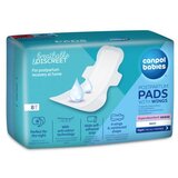 Canpol Breathable & Discreet Night Postpartum Pads With Wings poporodni vložki 8 kos za ženske Cene