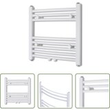 The Living Store Kopalniški cevni radiator za centralno ogrevanje zaobljen 480x480 mm - Cevni Radiator, (21745127) | Shoptok.si