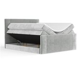 Maison de Rêve Svijetlo sivi boxspring krevet s prostorom za odlaganje 140x200 cm Bergamo – | shoptok.hr