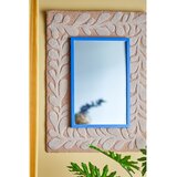 Bloomingville Stensko ogledalo z lesenim okvirjem 40x60 cm Atle – | Shoptok.si