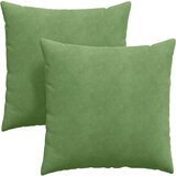  Jastučići za sofu 2 pcs Svijetlo zelena 60 x 60 cm | Eponuda.com