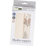 Bubaba by FreeON tetra plenica muslin 2/1 listki, 70 x 70 cm beige | Shoptok.si