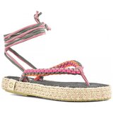 Nalho Sandali & Odprti čevlji NEO MEDHA SANDAL WITH CROCHET UPPER Rožnata Cene