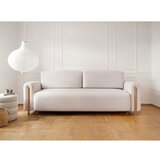 ELTAP Bež/krem sklopiva/s prostorom za odlaganje sofa od bouclé tkanine 244 cm Arcadova – | shoptok.hr