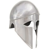 vidaXL Grška bojevniška čelada starinska kopija LARP srebrno jeklo, (22156936) Cene