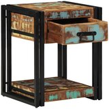  Noćni ormar Šareni 40 x 40 x 50 cm Čvrsto drvo iz reciklaže | shoptok.hr