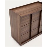 Kave Home Rjava komoda v orehovem dekorju 100x78x50 cm Onix – | Shoptok.si