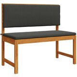  Set za blagovanje u vrtu s jastučićima 5 komada čvrsto drvo akacije | shoptok.hr