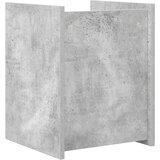  Polica za časopise s policom Betonska siva 35 x 35 x 45 cm | shoptok.hr