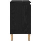  Kupaonski ormarić za sudoper Crni hrast 58 x 33 x 60 cm | shoptok.hr