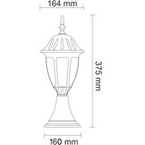  LED spoljašnja lampa FLORENCJA 1xE27/10W/230V IP43 | Eponuda.com