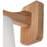 LAMKUR Zidno svetlo ANDREA 1xE27/60W/230V hrast/bela | Eponuda.com