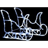  Božićni sobovi i saonice 240 LED žarulja akrilni | shoptok.hr