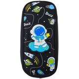  School Pencil Case Space Cosmonaut Two Pockets Black | Shoptok.si