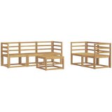  Set vanjskih sofa 6 pcs Bijela 59 x 59 x 37 cm | Eponuda.com