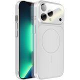AVIZAR Ovitek za iPhone 13 Pro Max MagSafe mat steklo AG Glass, Srebrna, (5000275232) | Shoptok.si