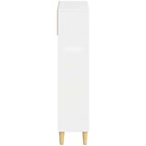  Ormar za cipele ARNHEM 78 x 24 x 103 cm Konstruirano drvo - Bijela visokog sjaja | shoptok.hr