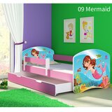ACMA Dječji krevet s motivom, bočna roza + ladica 180x80 cm - 09 Mermaid | shoptok.hr